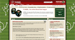 Desktop Screenshot of fumbbl.com